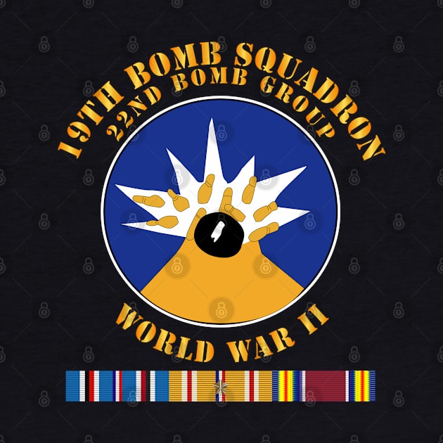 19th Bomb Squadron, 22nd Bomb Group -  WWII w PAC SVC by twix123844